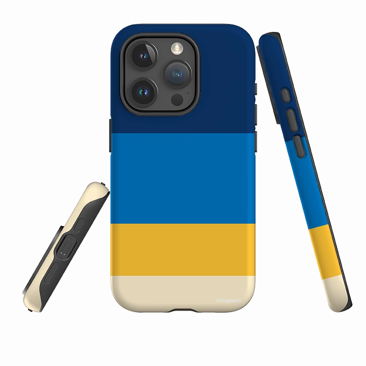 Soft Protection Edge iPhone Tough Case - New York Chroma