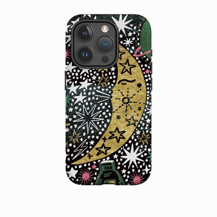 Premium Quality Comfort Texture iPhone Tough Case - Night Before Xmas IV By Emma Frances Grant
