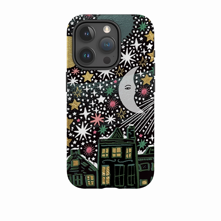 Smooth Form Anti Shock Layer iPhone Tough Case - Night Before Xmas V By Emma Frances Grant