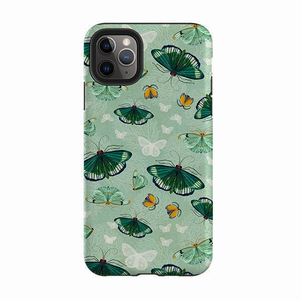 iPhone Tough Case - Night Flutter By Katherine Quinn Travel Accessory