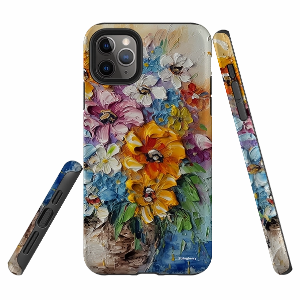 Hybrid Material Build Strong Outline iPhone Tough Case - Old Weston