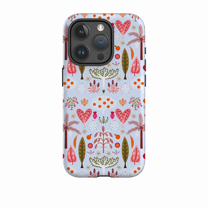 iPhone Tough Case - Orchard By Madalina Andronic Textured Surface Flexible Pattern