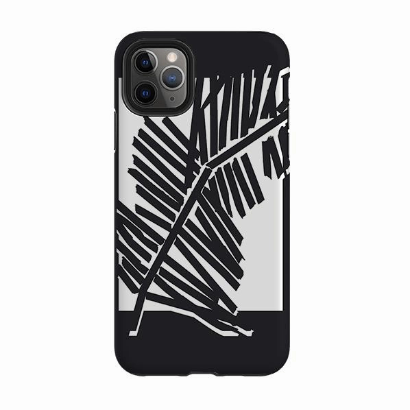 Stylish Aesthetic iPhone Tough Case - Palm Moon Silhouette By Kitty Joseph