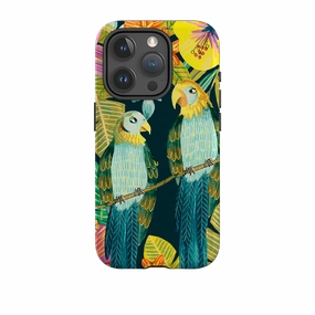 iPhone Tough Case - Papegaai By Caroline Bonne Muller Durable Build Quality Student Gear