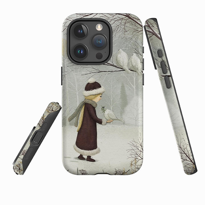 iPhone Tough Case - Peace On Earth By Maja Lindberg Matte Pattern Enhanced Comfort
