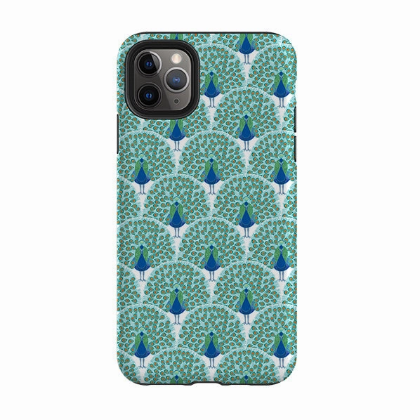 Comfort Detail Premium Surface iPhone Tough Case - Peacock By Natalie Pedetti Prack
