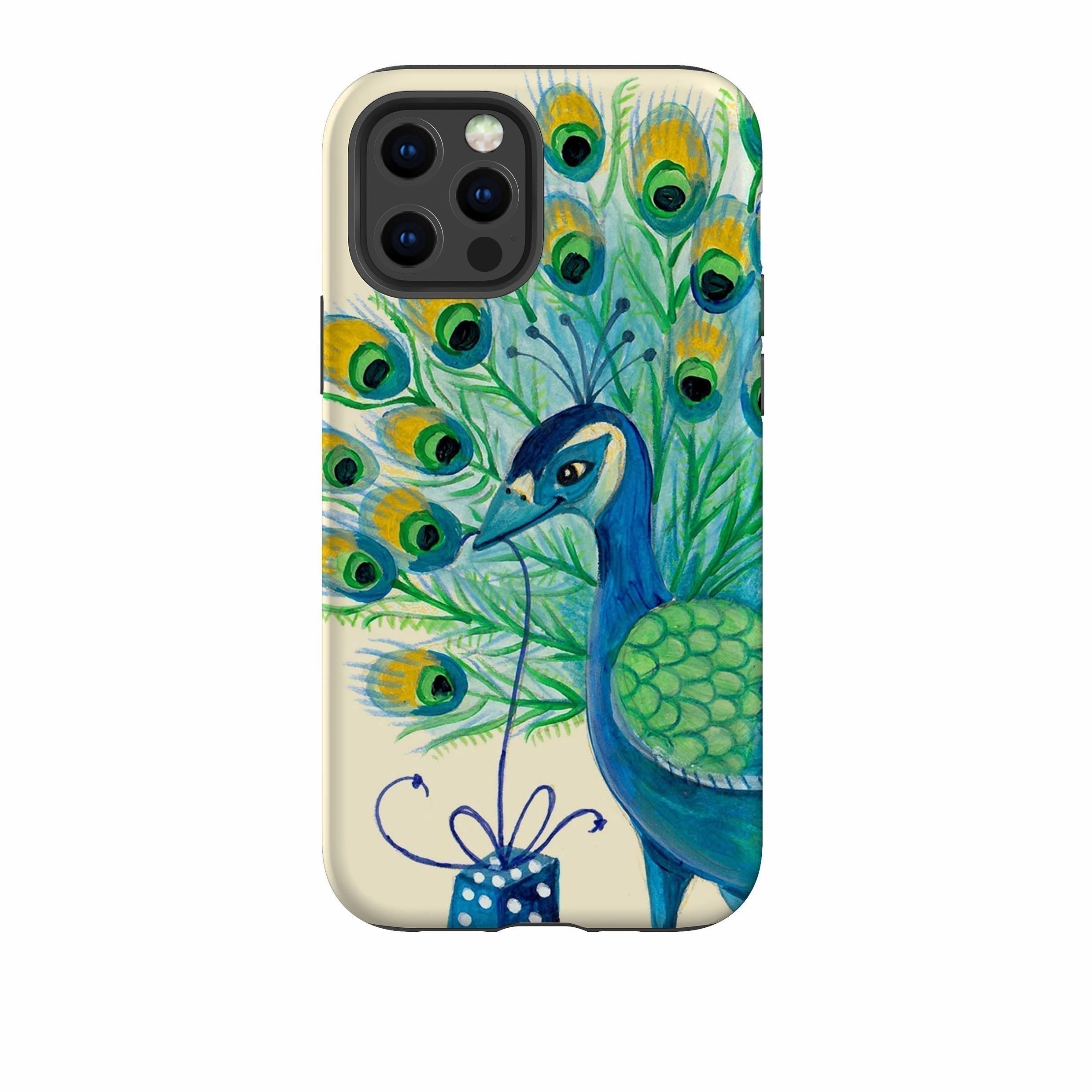 iPhone Tough Case - Peacock Present By Caroline Bonne Muller Stylish Touch