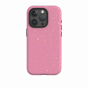 iPhone Tough Case - Pink Cosmos Soft Feelings