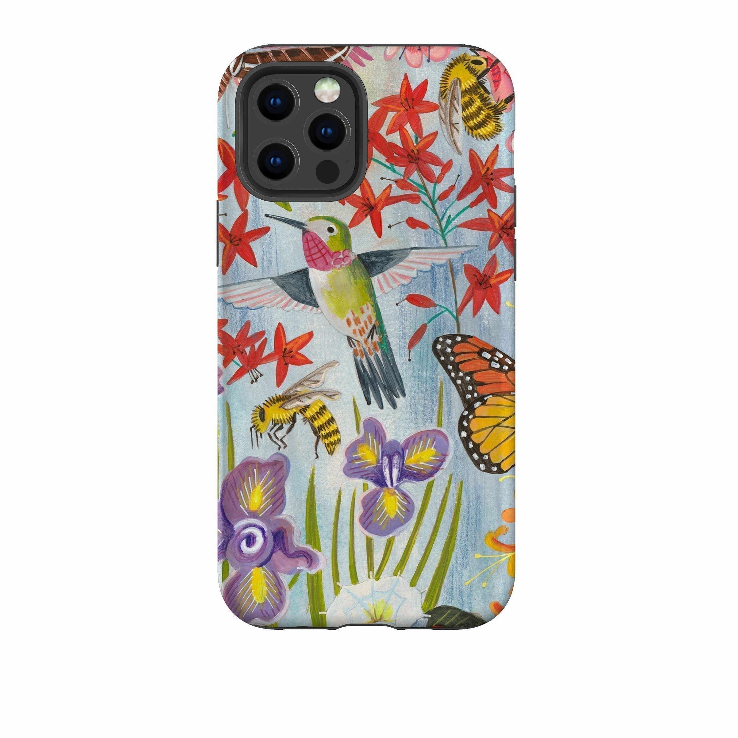 Universal Design Minimal Touch iPhone Tough Case - Pollinator By Caroline Bonne Muller