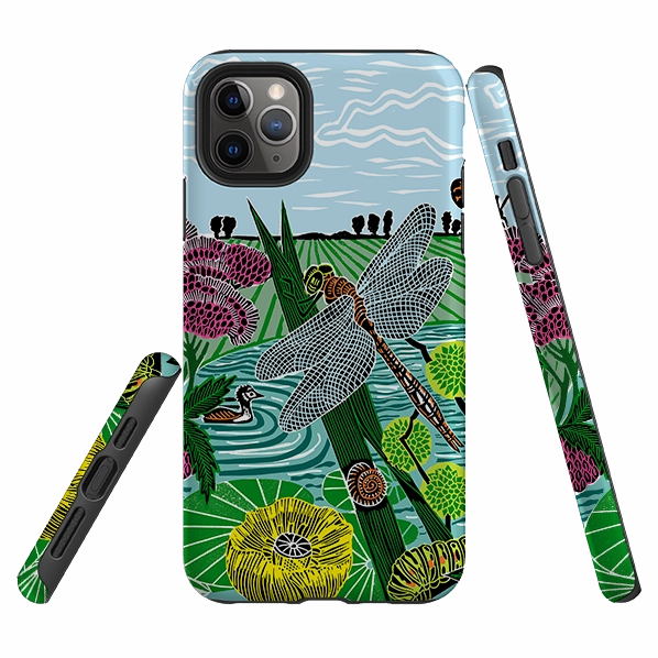 iPhone Tough Case - Pond By Kate Heiss Clear Edge