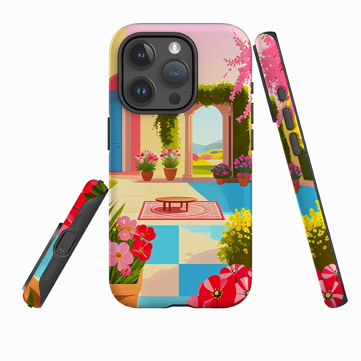 iPhone Tough Case - Rabat Gardens Vivid Finish
