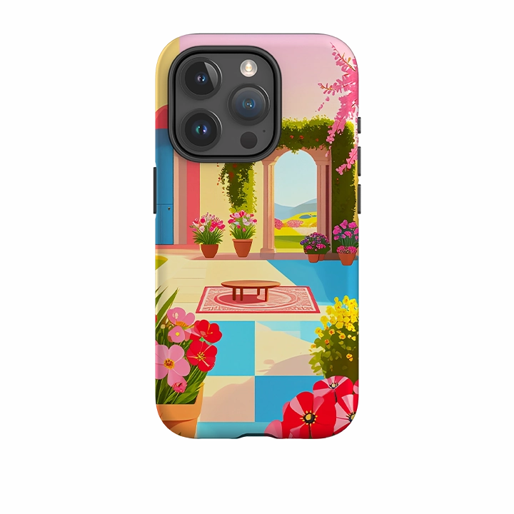 Modern Build Texture iPhone Tough Case - Rabat Gardens
