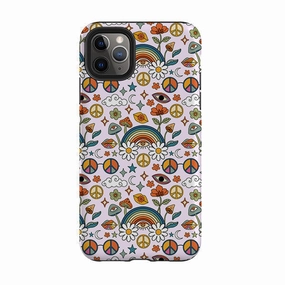 Unique Pattern High strength iPhone Tough Case - Rainbow Days