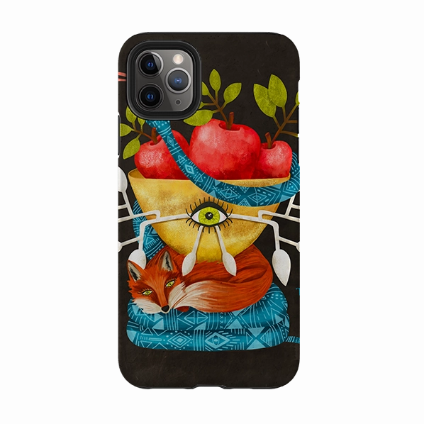 Premium Detail Finish iPhone Tough Case - Rebel Large By Nina Pace