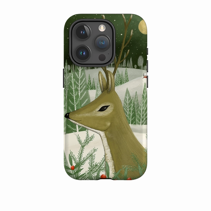 iPhone Tough Case - Reindeer By Maja Lindberg Everyday Protection