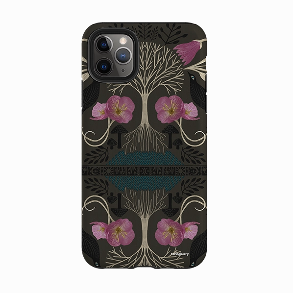 iPhone Tough Case - River Tree By Nina Pace Non slip grip