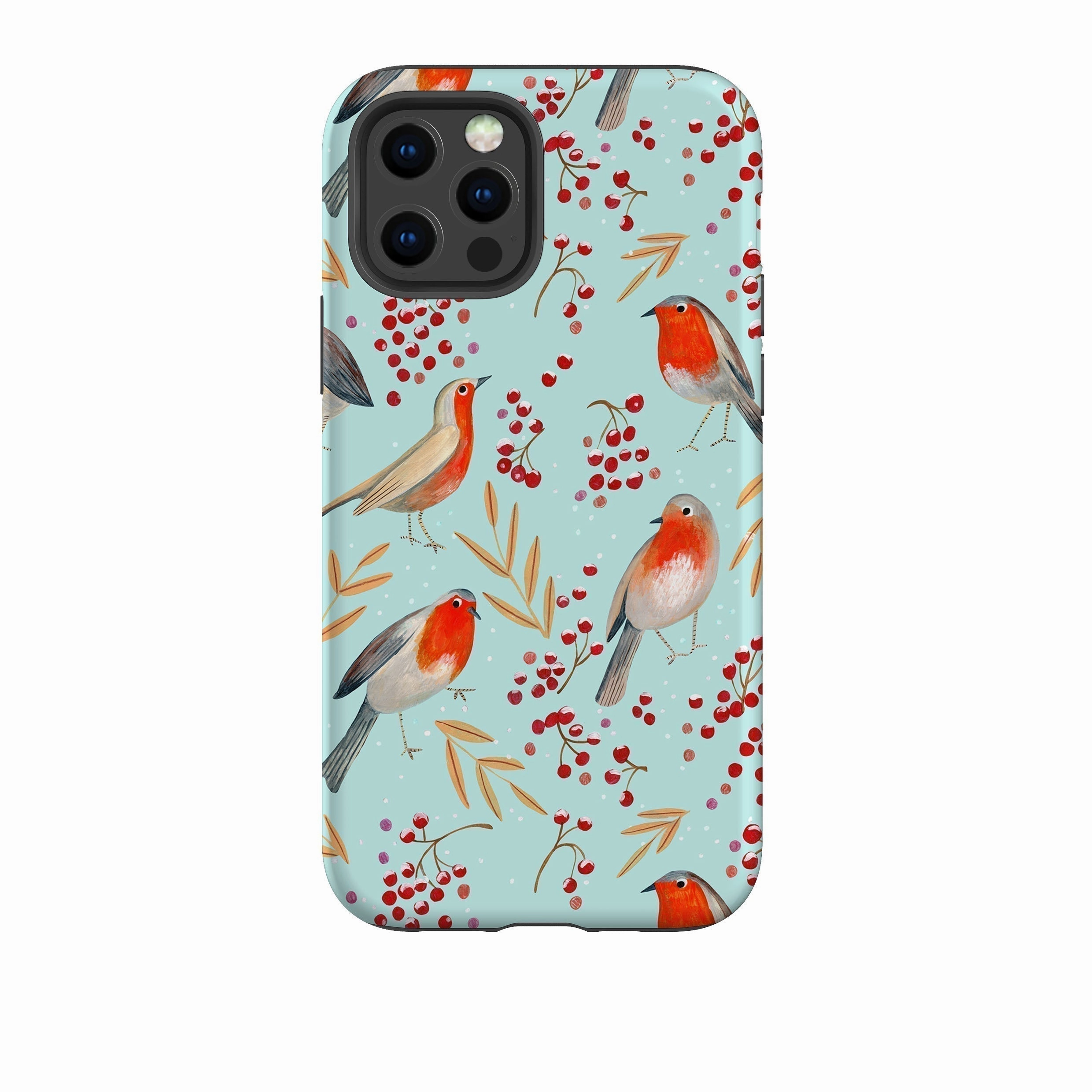 Shockproof Corners iPhone Tough Case - Robin By Caroline Bonne Muller