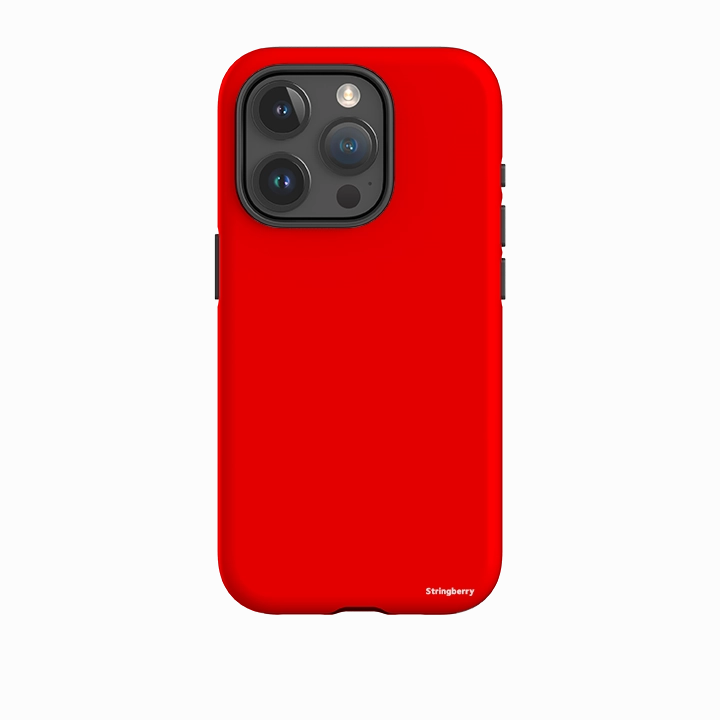 Soft Design iPhone Tough Case - Rome Red
