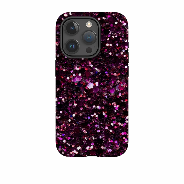 iPhone Tough Case - Rubies By Kitty Joseph (case does not glitter) Casual Design