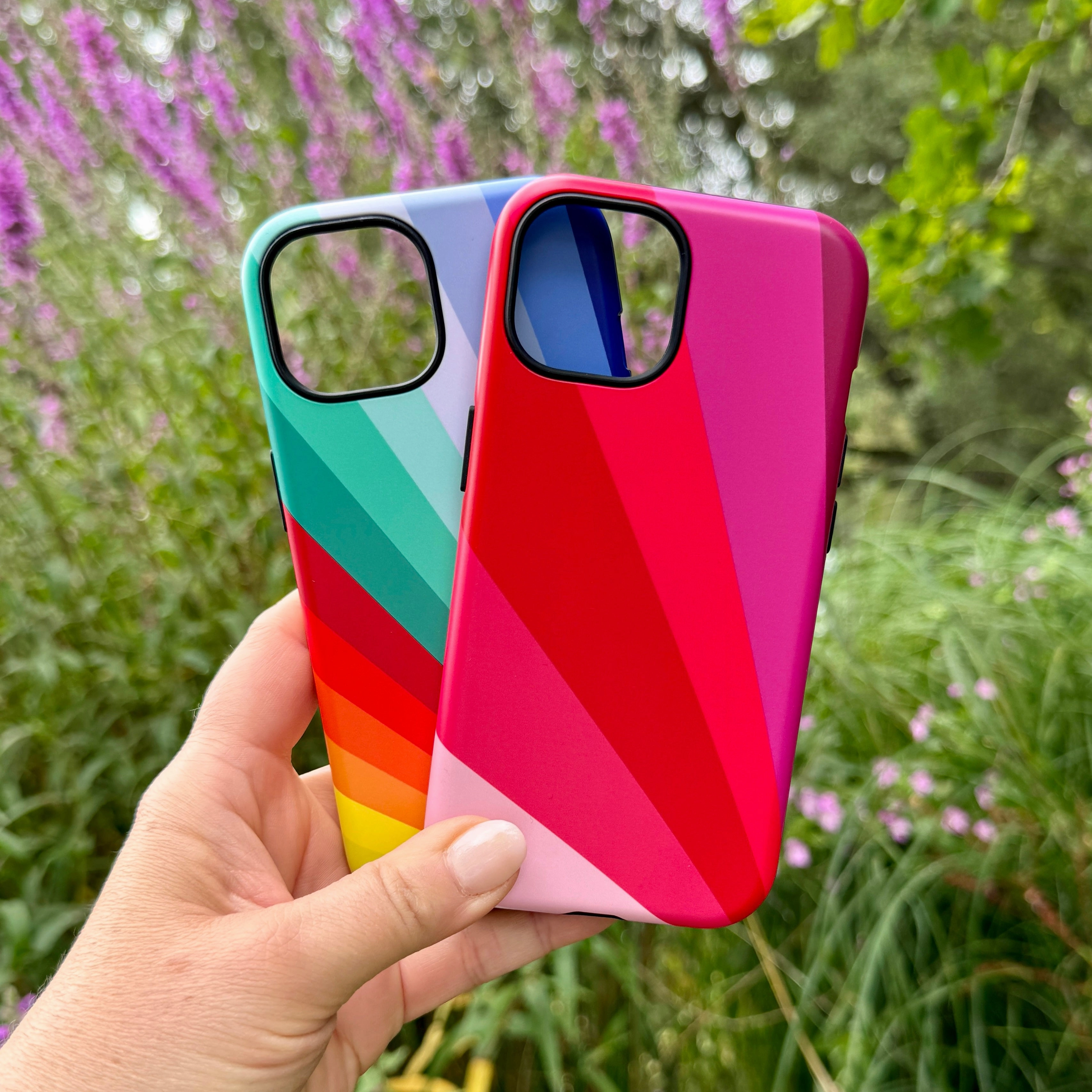 iPhone Tough Case - Ruby Fan By Kitty Joseph Rugged Frame