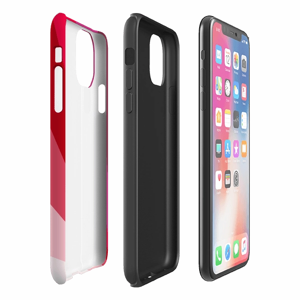 Trendy Accessory iPhone Tough Case - Ruby Fan By Kitty Joseph