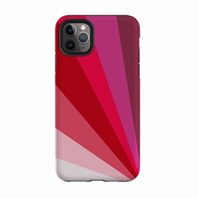 TPU Material iPhone Tough Case - Ruby Fan By Kitty Joseph