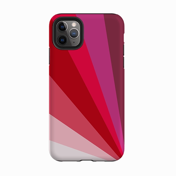 TPU Material iPhone Tough Case - Ruby Fan By Kitty Joseph