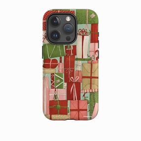 iPhone Tough Case - Santas Helpers II By Maja Lindberg Soft Protection Edge Modern Layer