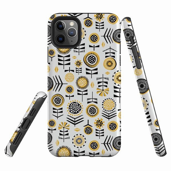 Enhanced Durability iPhone Tough Case - Scandi Summer By Ali Brookes