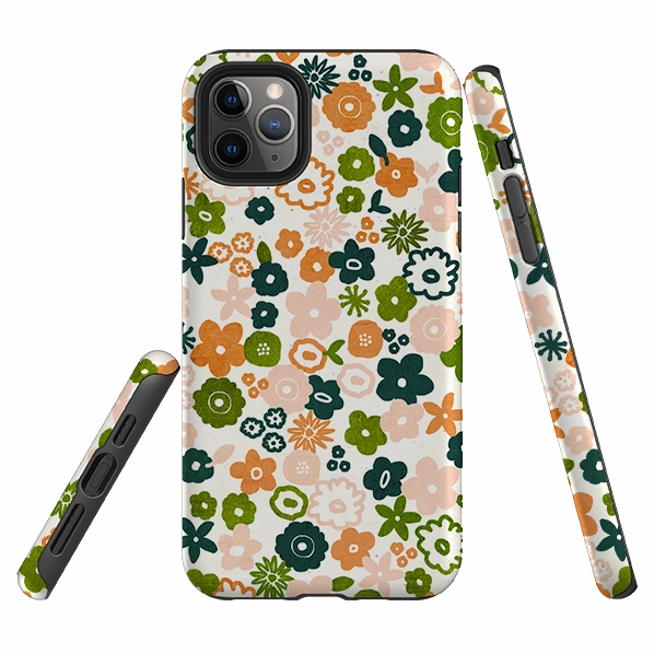 iPhone Tough Case - Scatter A By Katherine Quinn Elegant Pattern Durable structure