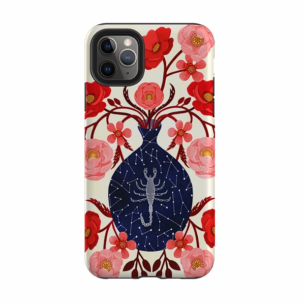 Hard Shell Portable Layer iPhone Tough Case - Scorpius By Nina Pace
