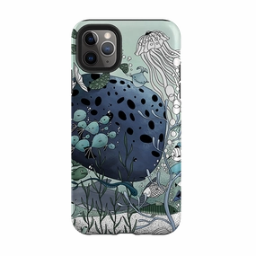 Polished Finish iPhone Tough Case - Sea World By Maja Lindberg