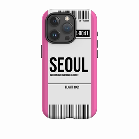 Drop Protection Vivid Gradient iPhone Tough Case - Seoul Pink