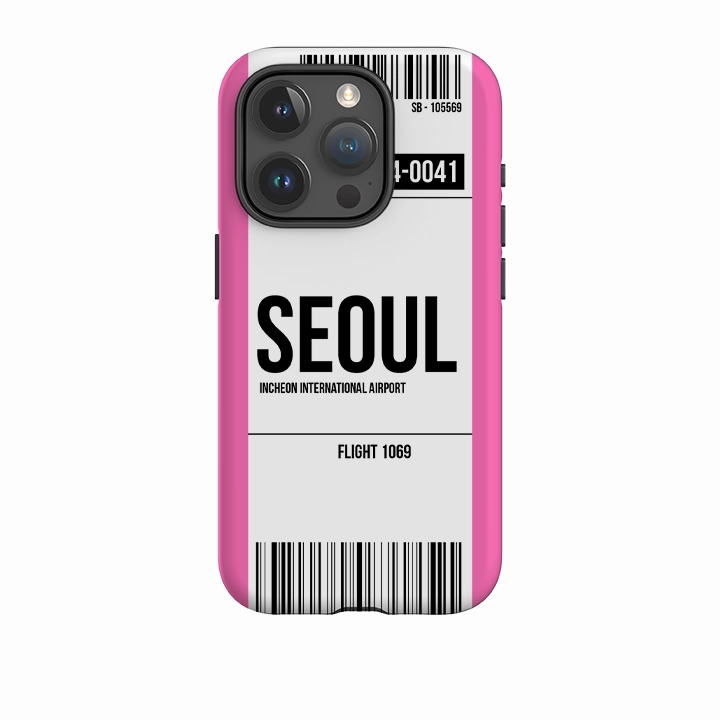 Drop Protection Vivid Gradient iPhone Tough Case - Seoul Pink