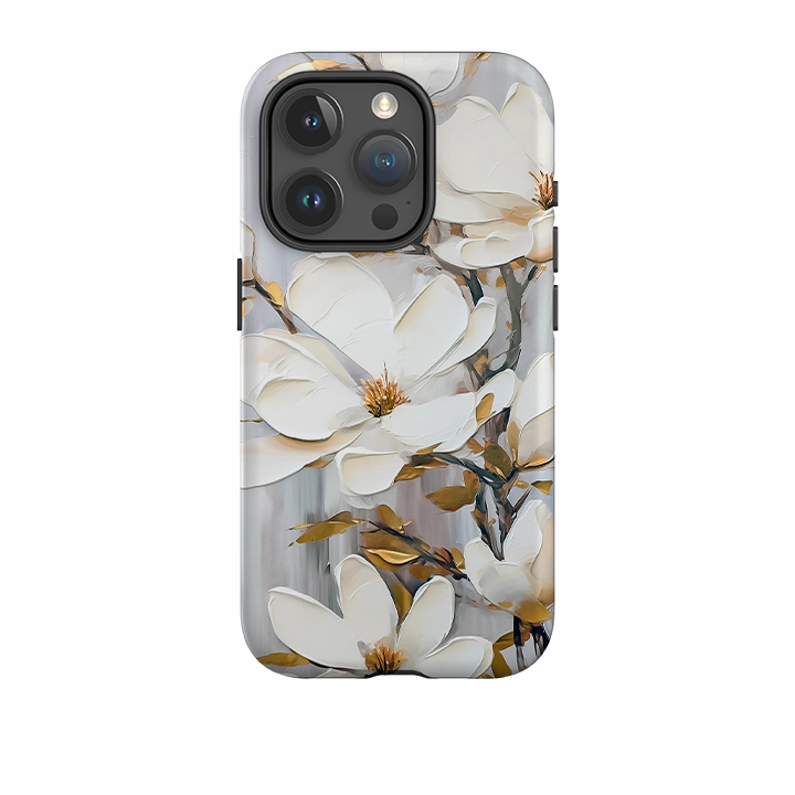 Portable Accessory Smooth Lining iPhone Tough Case - Serres Floral