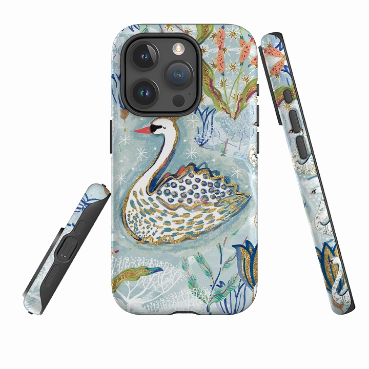 Comfort Style iPhone Tough Case - Seven Swans I By Emma Frances Grant