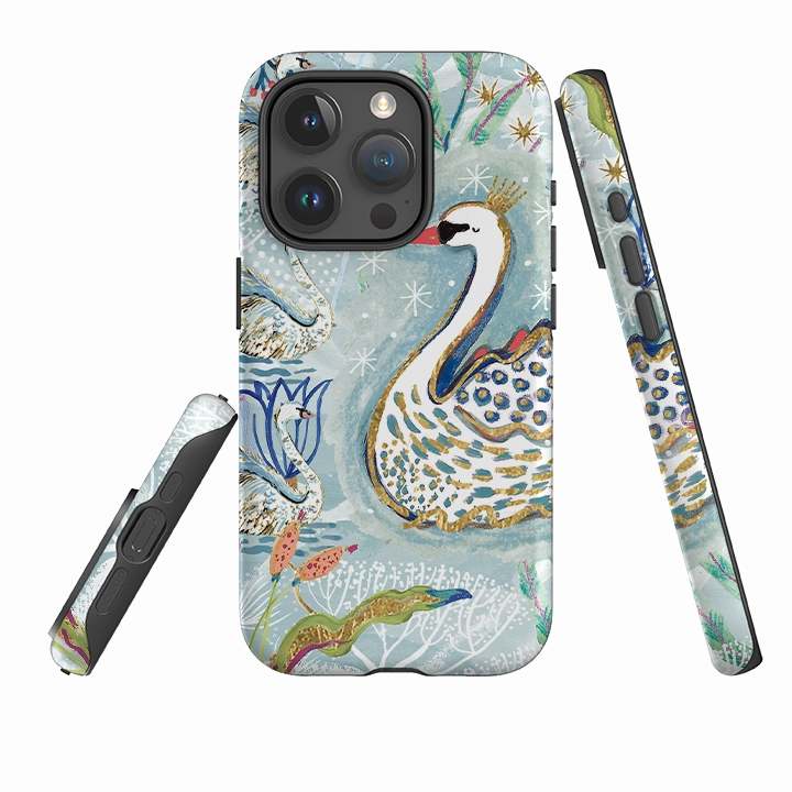 iPhone Tough Case - Seven Swans II By Emma Frances Grant Ultra Slim Protective Touch