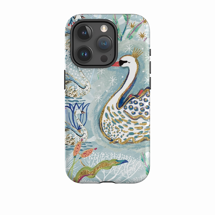 iPhone Tough Case - Seven Swans II By Emma Frances Grant Daily Essential