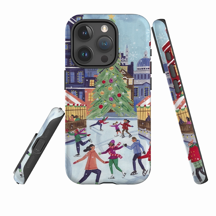 iPhone Tough Case - Skating London By Caroline Bonne Muller Compact Shape