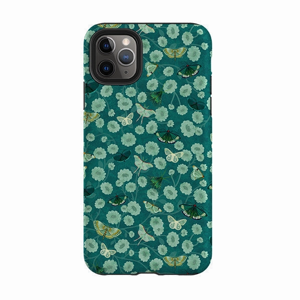 iPhone Tough Case - Small Moths 2 By Katherine Quinn Long Lasting