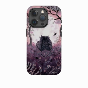 iPhone Tough Case - Spooky Cats By Mary Stubberfield Universal Design