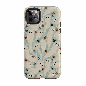 Creative Texture Premium Craft iPhone Tough Case - Spooky Pattern By Maja Lindberg
