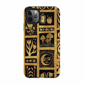 Daily Durability Edge Shield iPhone Tough Case - Spooky Season By Nina Pace