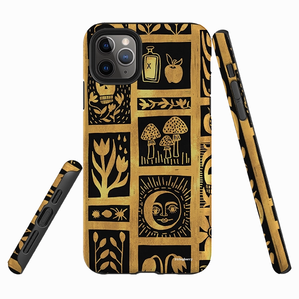 iPhone Tough Case - Spooky Season By Nina Pace Non Slip Soft Frame