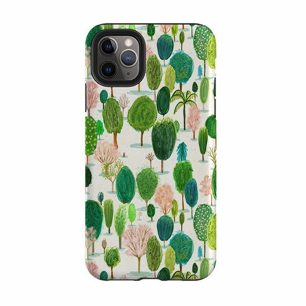 Minimal Cover iPhone Tough Case - Spring In The Arboretum By Katherine Quinn