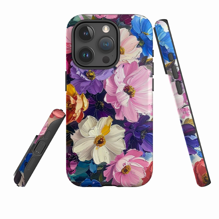 iPhone Tough Case - Summer Floral Bowes Customizable Option Refined Look