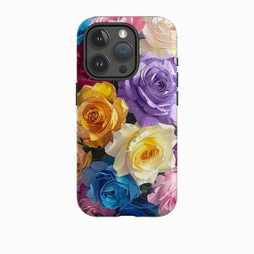 iPhone Tough Case - Summer Floral Myos Flexible Grip