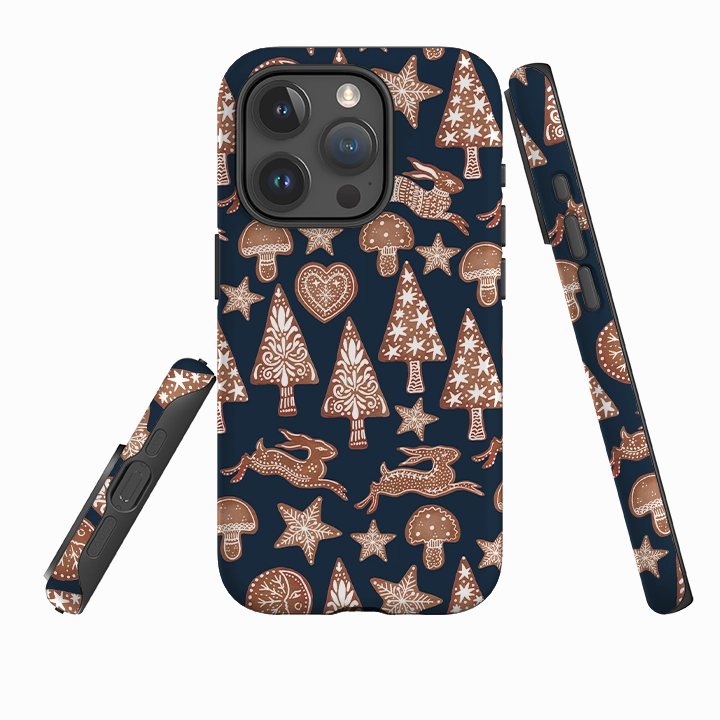 iPhone Tough Case - Sweet Treats Dark By Emma Frances Grant Desk Companion