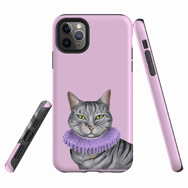 Soft Feel iPhone Tough Case - Tabby By Catherine Rowe