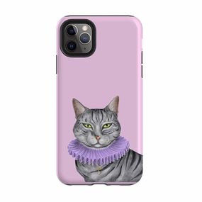 iPhone Tough Case - Tabby By Catherine Rowe Textured Detail